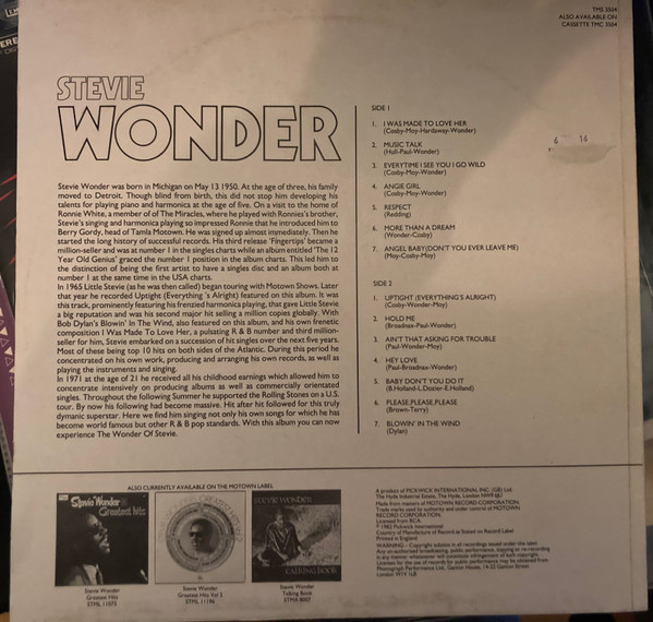 Stevie Wonder - Uptight