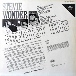 Stevie Wonder - Stevie Wonders' Greatest HIts - Afbeelding 3