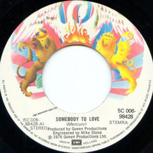7" | Queen - Somebody to Love / White Man - Afbeelding 2