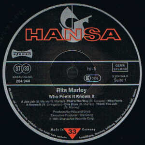Rita Marley - Who Feels It Knows It - Afbeelding 2