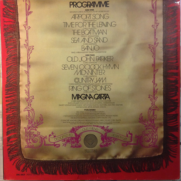 Magna Carta - Magna Carta in Concert