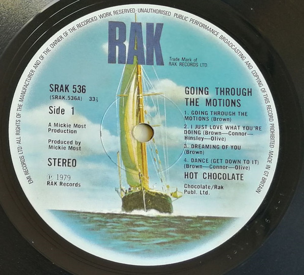 Hot Chocolate - Going Through the Motions