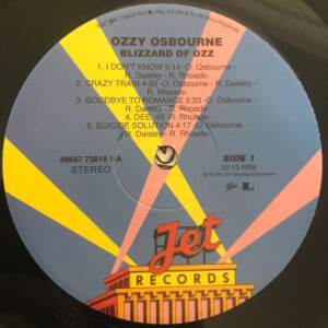 Ozzy Osbourne - Blizzard of Ozz - Afbeelding 3