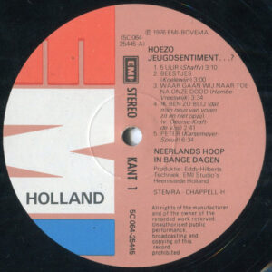 Neerlands Hoop in Bange Dagen - Hoezo Jeugdsentiment - Afbeelding 2