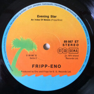 Fripp and Eno - Evening Star - Afbeelding 2