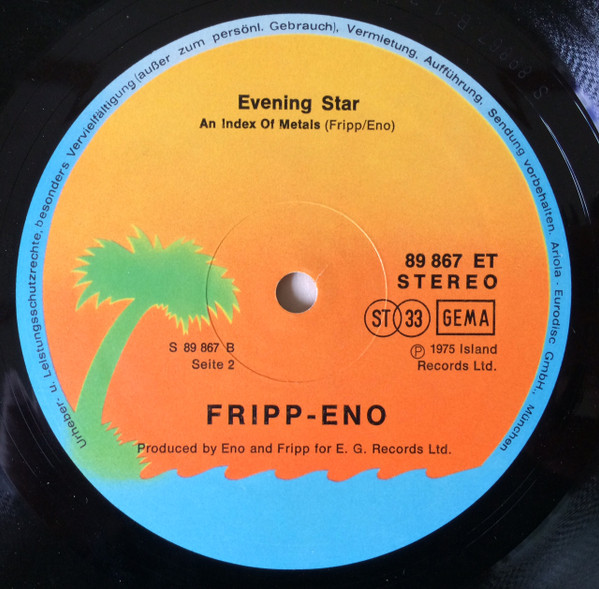 Fripp and Eno - Evening Star