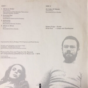 Fripp and Eno - Evening Star - Afbeelding 3