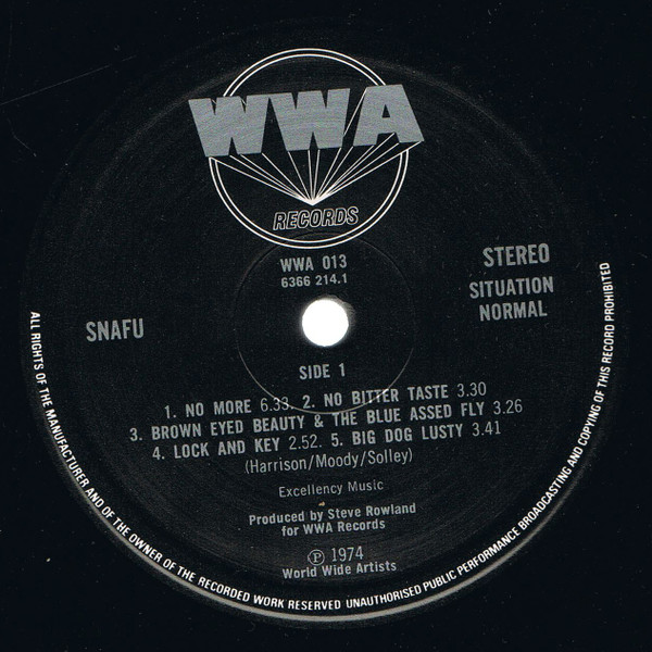 SNAFU - Situation Normal