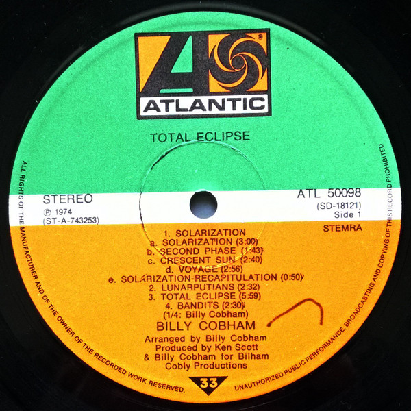 Billy Cobham - Total Eclipse