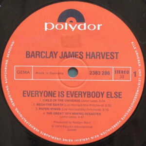 Barclay James Harvest - Everyone is Everybody Else - Afbeelding 2