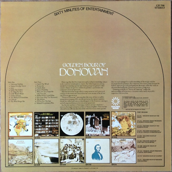 Donovan - Golden Hour of Donovan