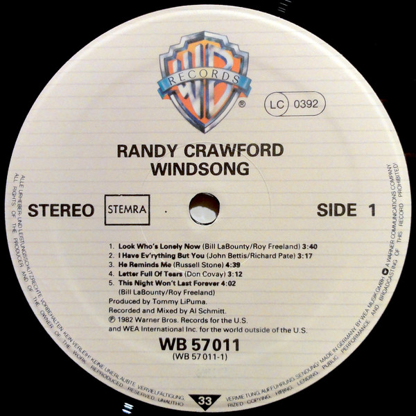 Randy Crawford - Windsong