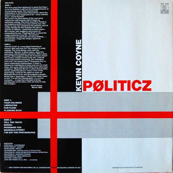 Kevin Coyne - Politicz