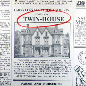 Larry Coryell / Philip Catherine- Twin-House