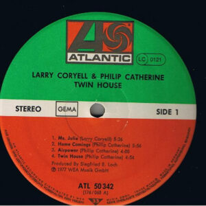 Larry Coryell / Philip Catherine- Twin-House - Afbeelding 2