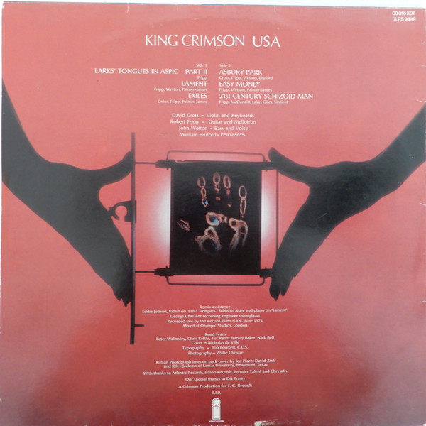 King Crimson - U.S.A.