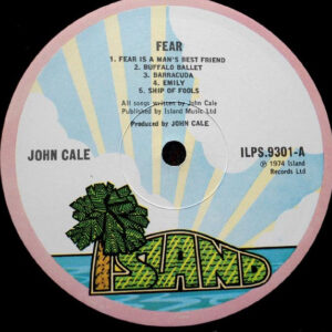 John Cale - Fear - Afbeelding 2