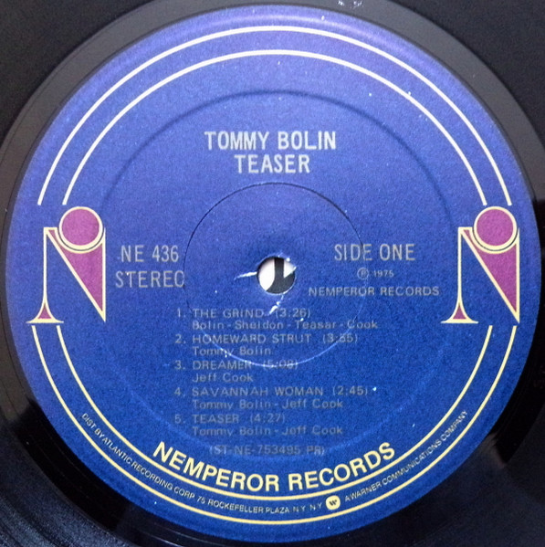 Tommy Bolin - Teaser