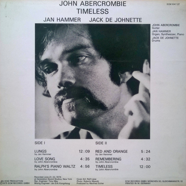 John Abercrombie - Timesless