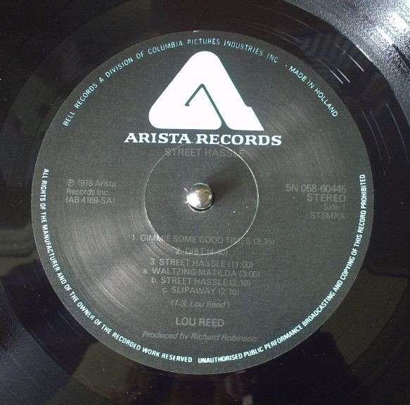 Lou Reed - Street Hassle