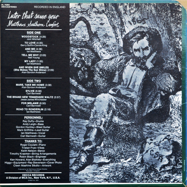Matthews Southern Comfort - Later that Same Year