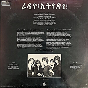 Patti Smith Group - Radio Ethiopia - Afbeelding 3