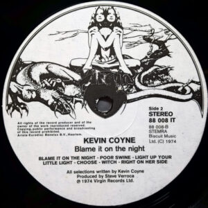 Kevin Coyne - Blame it on the Night - Afbeelding 2