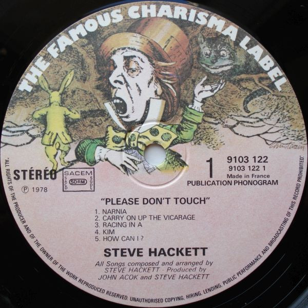 Steve Hackett - Please Don't Touch