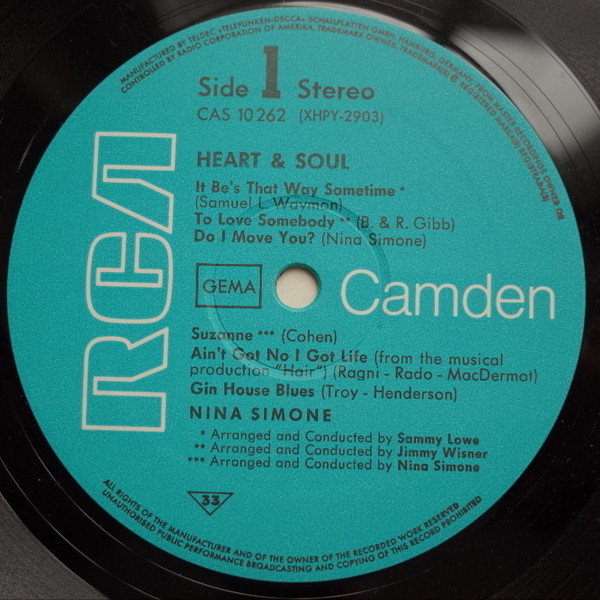 Nina Simone – Heart & Soul