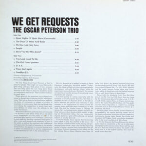 The Oscar Peterson Trio – We Get Requests - Afbeelding 3