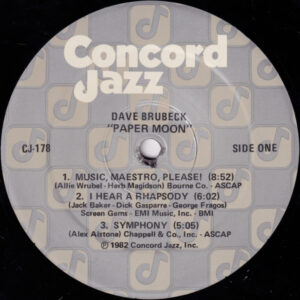 The Dave Brubeck Quartet – Paper Moon - Afbeelding 2