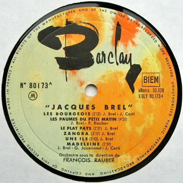 Jacques Brel – Jacques Brel