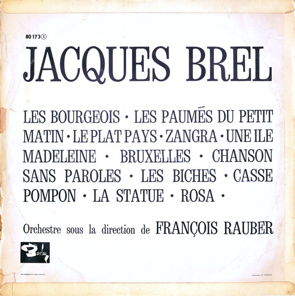 Jacques Brel – Jacques Brel