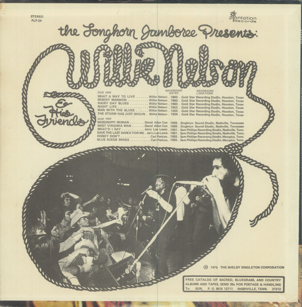 Willie Nelson – The Longhorn Jamboree Presents Willie Nelson & His Friends