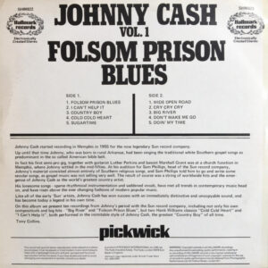 Johnny Cash – Folsom Prison Blues Vol. 1 - Afbeelding 3