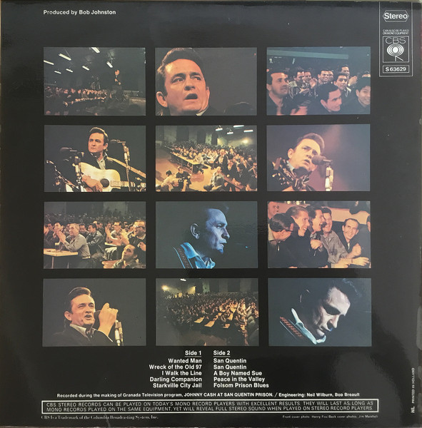 Johnny Cash – Johnny Cash At San Quentin