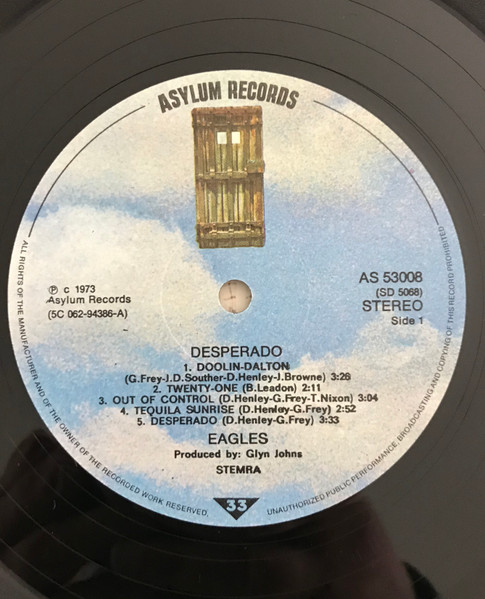 Eagles – Desperado