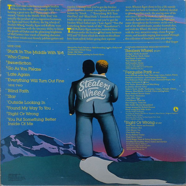 Gerry Rafferty And Joe Egan / Stealers Wheel – Stuck In The Middle With You (The Best Of Stealers Wheel)