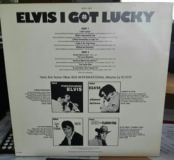 Elvis Presley – I Got Lucky