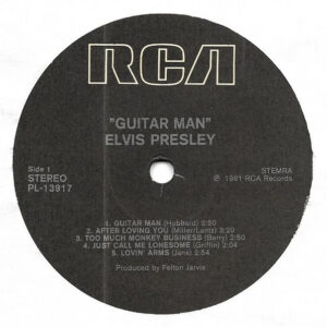 Elvis Presley – Guitar Man - Afbeelding 2