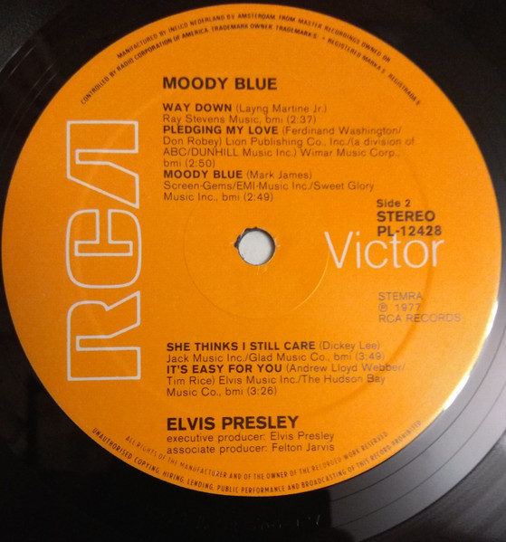 Elvis Presley – Moody Blue