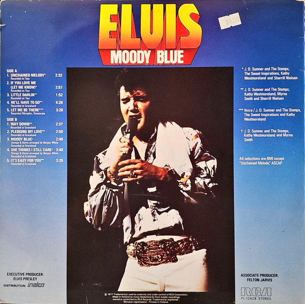Elvis Presley – Moody Blue