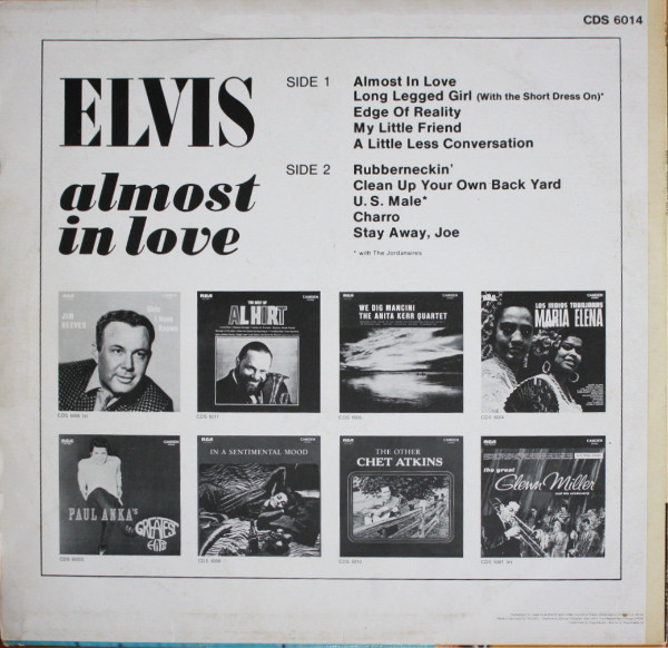 Elvis Presley – Almost In Love