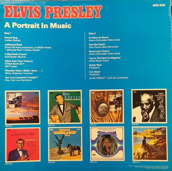 Elvis Presley – A Portrait In Music