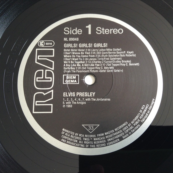 Elvis Presley – Girls! Girls! Girls!