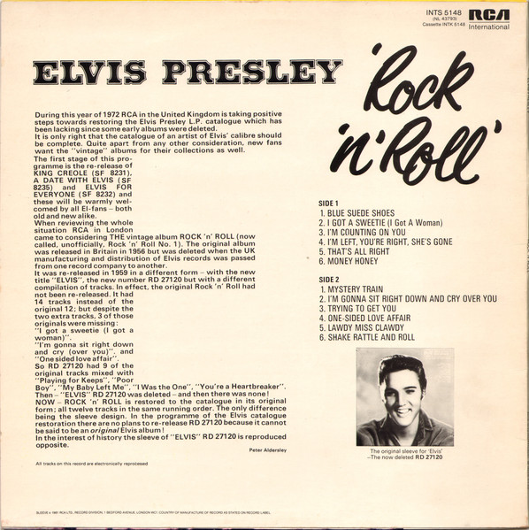 Elvis Presley – Rock 'N' Roll