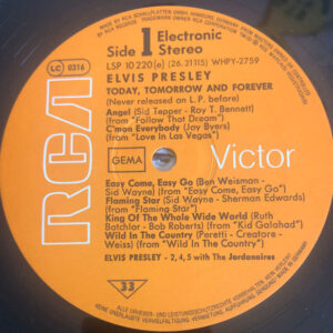 Elvis Presley – Today, Tomorrow And Forever - Afbeelding 2