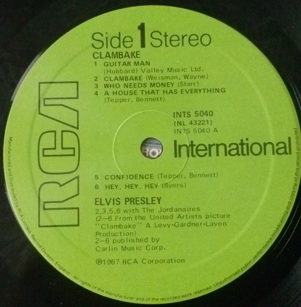 Elvis Presley – Clambake
