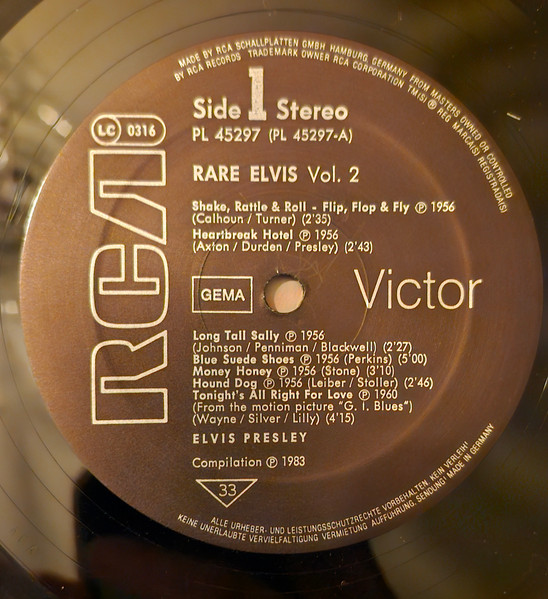 Elvis Presley – Rare Elvis (Vol. 2)