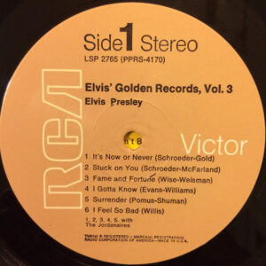 Elvis Presley – Elvis' Golden Records, Vol. 3 - Afbeelding 2